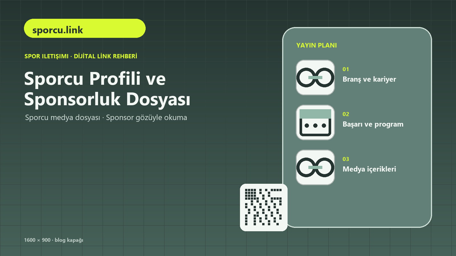Sponsorluk görüşmesi öncesi dijital hazırlığı anlatan spor iletişimi rehberi kapağı